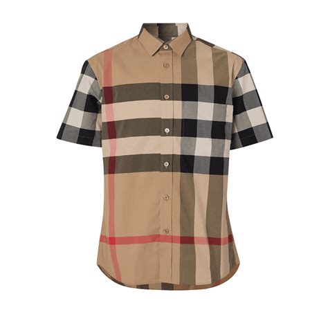 mua áo burberry ở hà nội|Áo Sơ Mi Burberry London England Check Stretch Cotton Shirt .